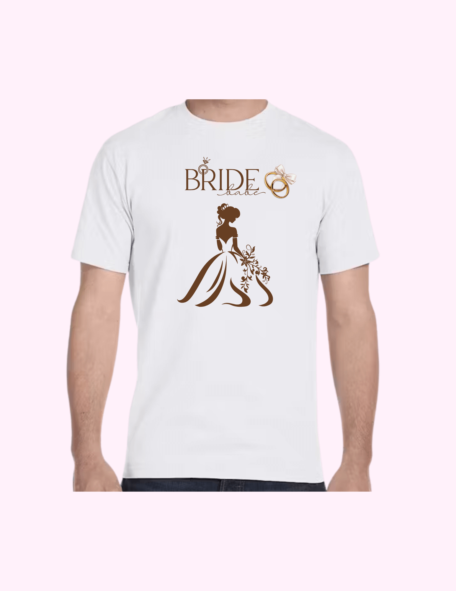 Bride - Adult T-Shirt featuring unique artwork, perfect for personal style and expression.