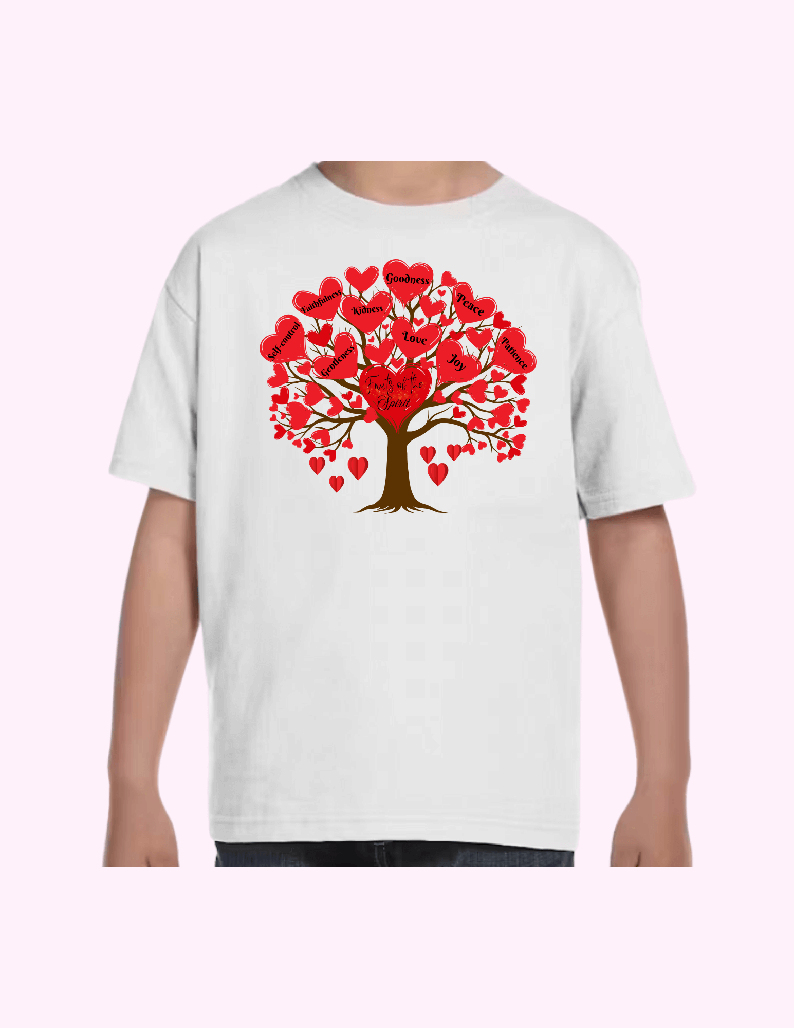 Fruit Of The Spirit - Kids T-Shirt featuring unique artwork, perfect for personal style and expression.