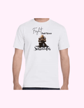 Fight And Never Surrender (Man) - Adult T-Shirt featuring unique artwork, perfect for personal style and expression.
