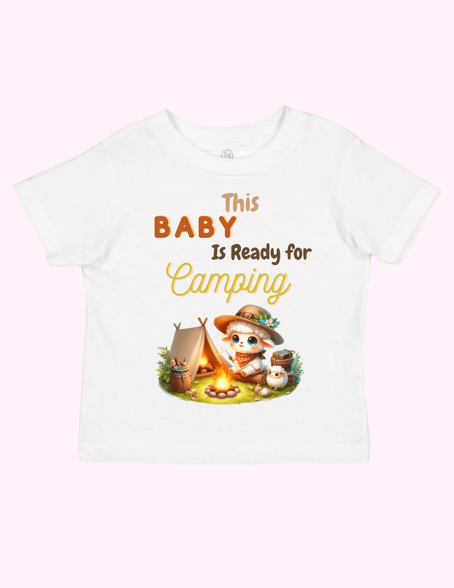 Ready To Camp (Toddler) featuring unique artwork, perfect for personal style and expression.