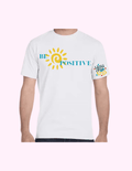 Be Positive - Adult T-Shirt featuring unique artwork, perfect for personal style and expression.