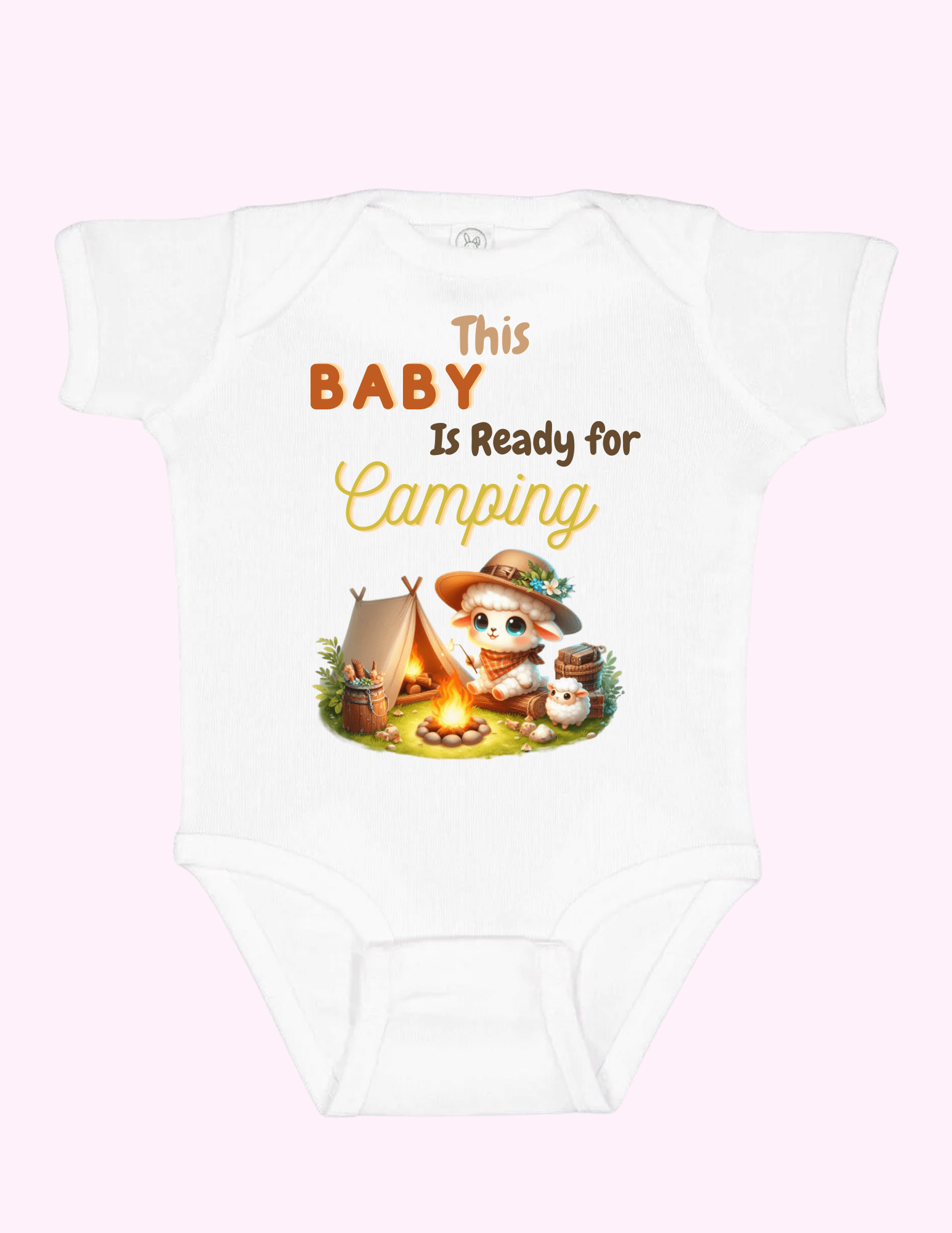 Ready To Camp - (Infant) featuring unique artwork, perfect for personal style and expression.