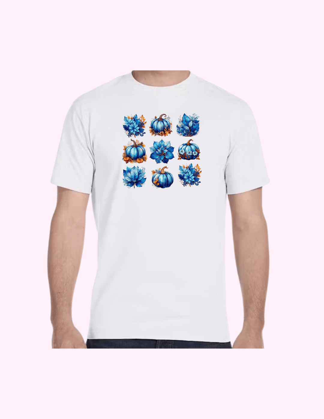 Blue Pumpkin - Adult T-Shirt
