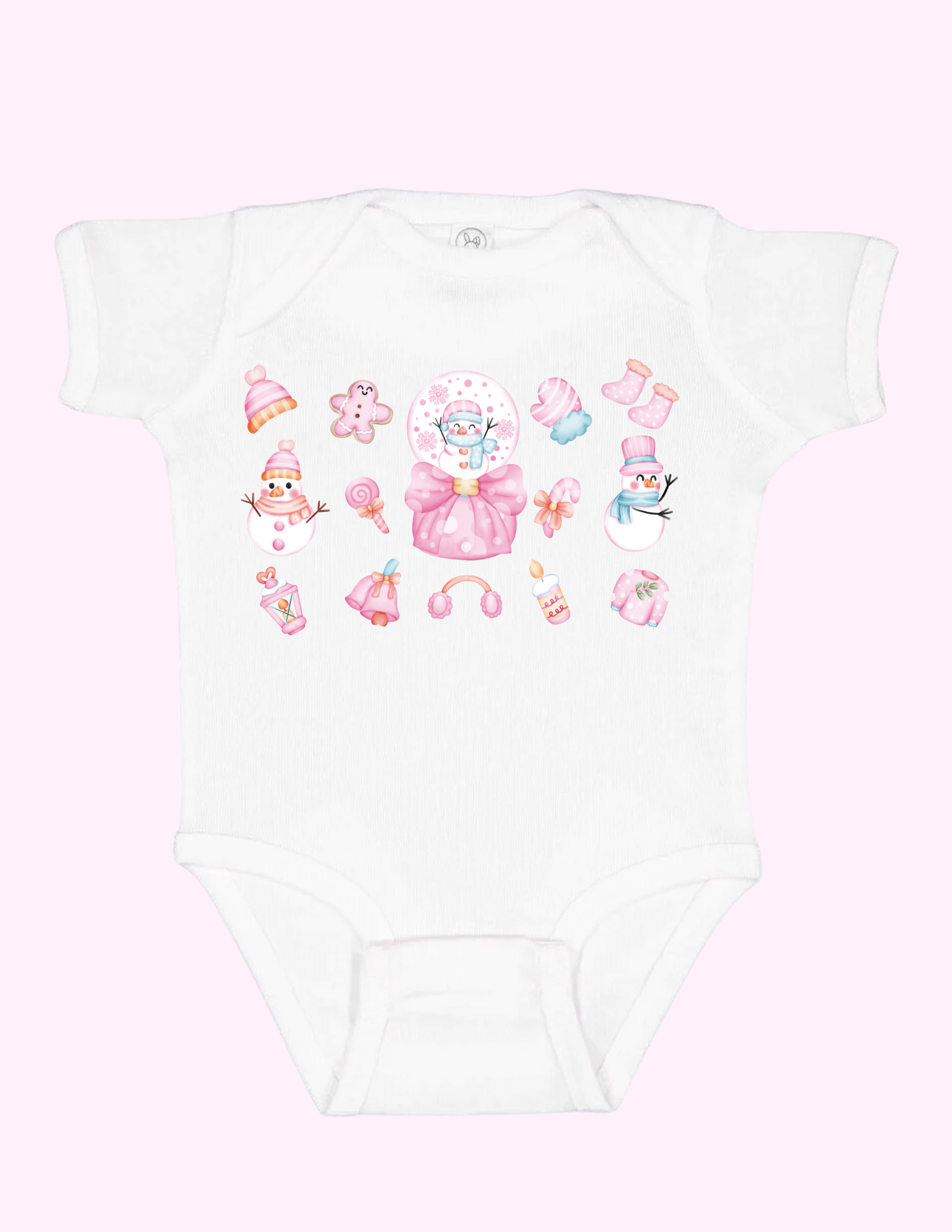 Pink Snow - (Infant) featuring unique artwork, perfect for personal style and expression.