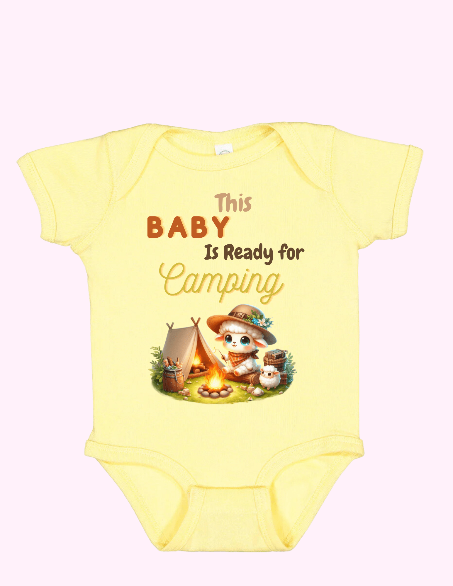 Ready To Camp - (Infant) featuring unique artwork, perfect for personal style and expression.