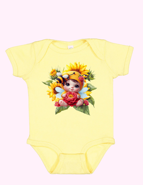Bee - (Infant) featuring unique artwork, perfect for personal style and expression.