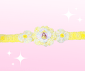 Princess Fashion Headband Yellow crafted with handmade techniques for a truly unique style.