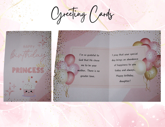 Birthday Baby Girl Greeting Cards #2