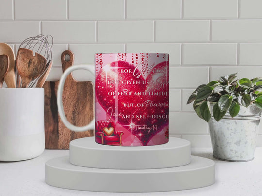 Love and Friendship Collection - Ceramic Mugs featuring unique artwork, perfect for personal style and expression.
