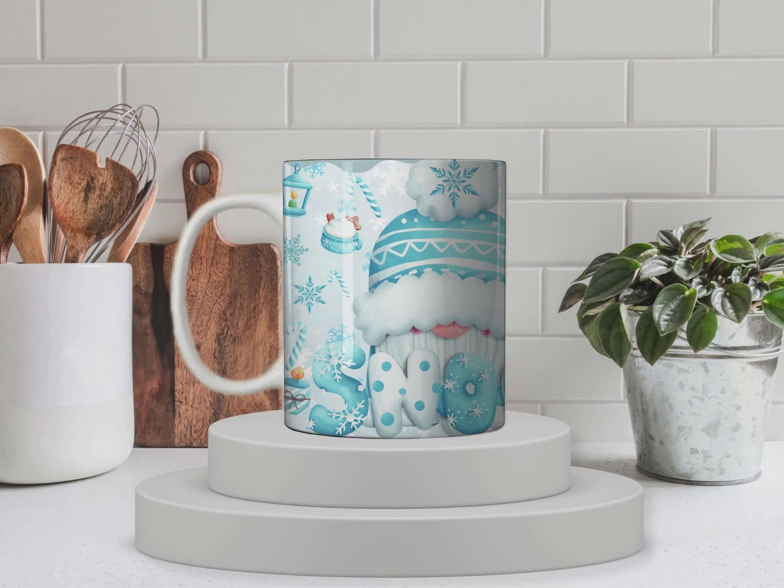 Winter Collection - Ceramic Mugs featuring unique artwork, perfect for personal style and expression.