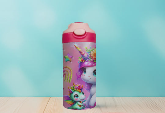 Cute Unicorn  - Kids Tumbler