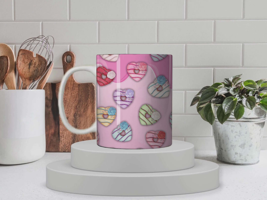 Love and Friendship Collection - Ceramic Mugs featuring unique artwork, perfect for personal style and expression.