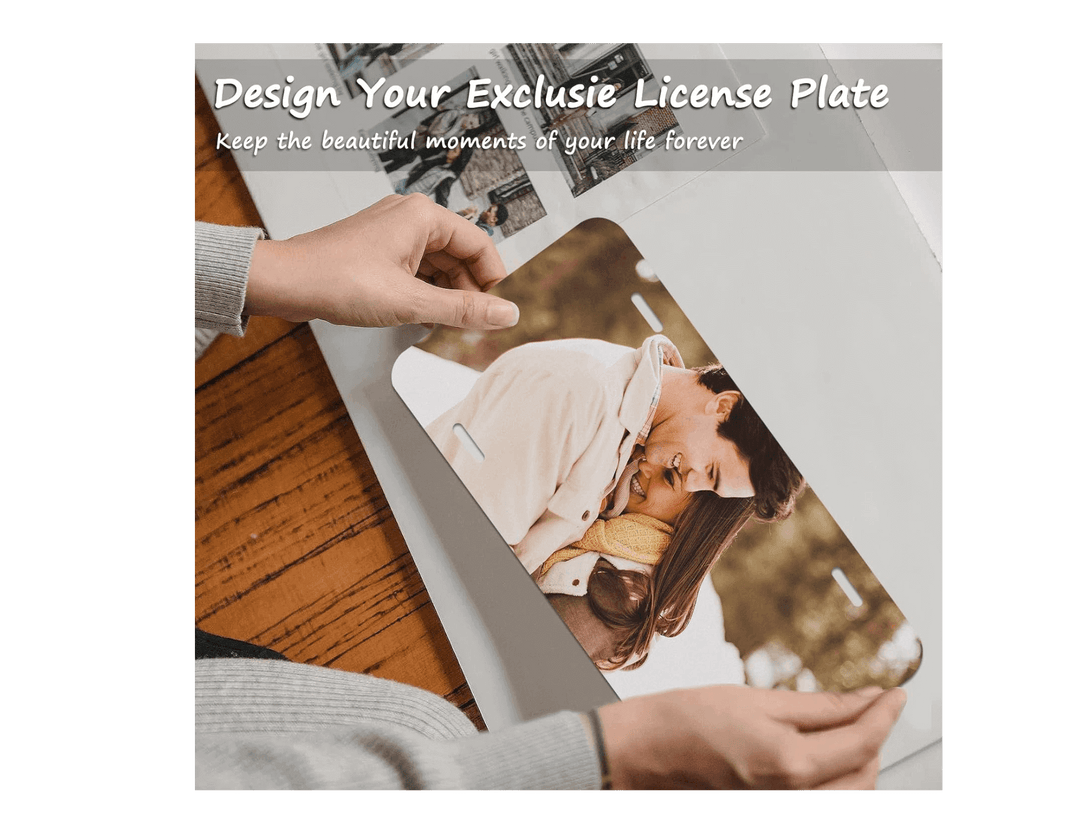 License Plate - Blessed