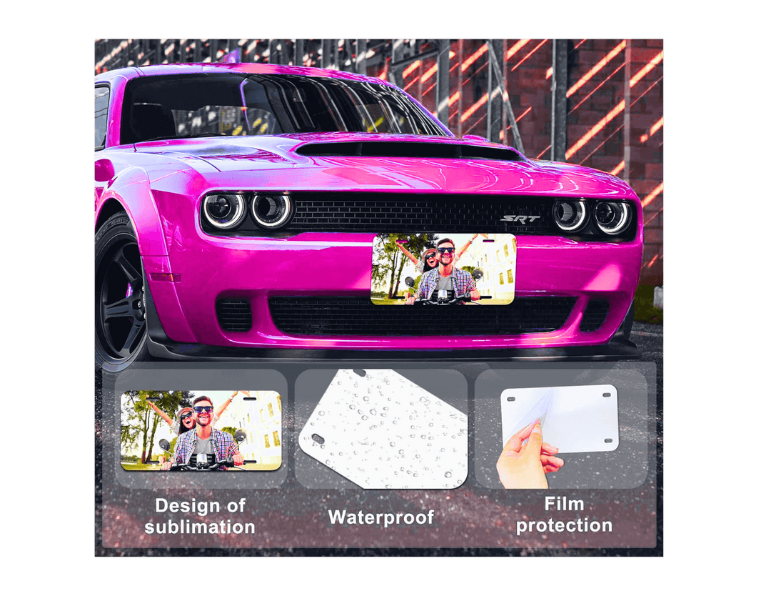 License Plate - Blessed