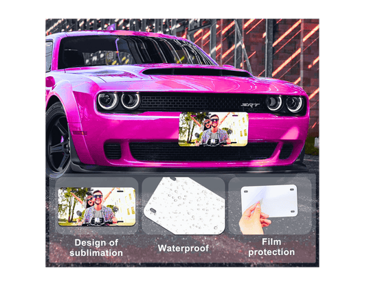 License Plate - Blessed