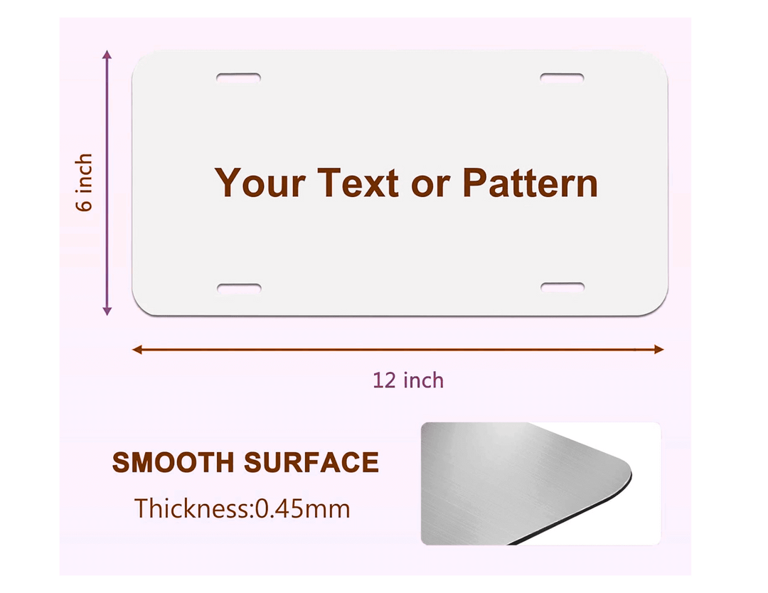 License Plate - Blessed