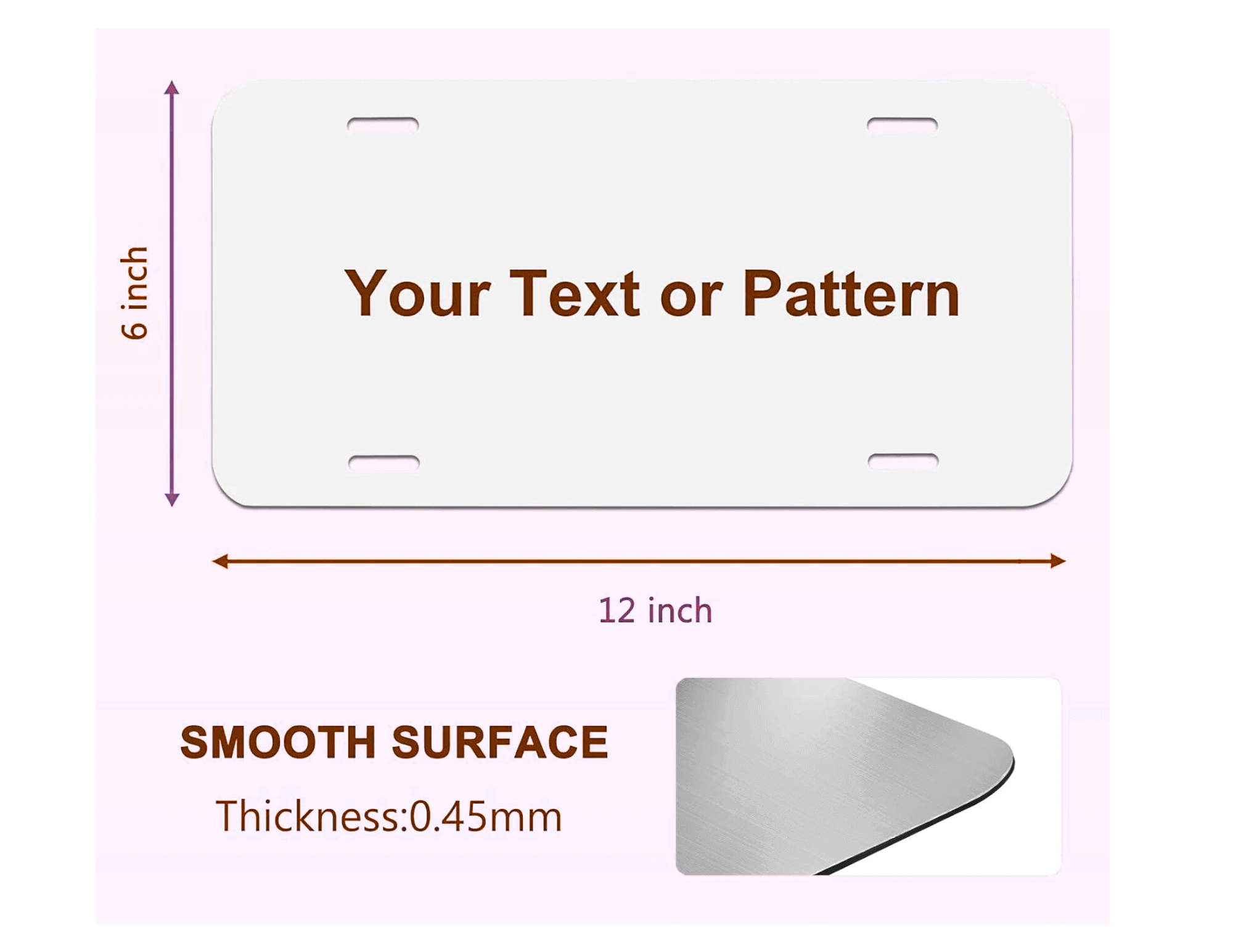 License Plate - Customize It Your Way