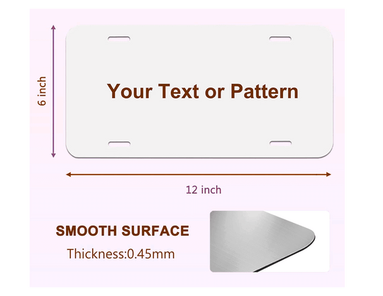 License Plate - Blessed