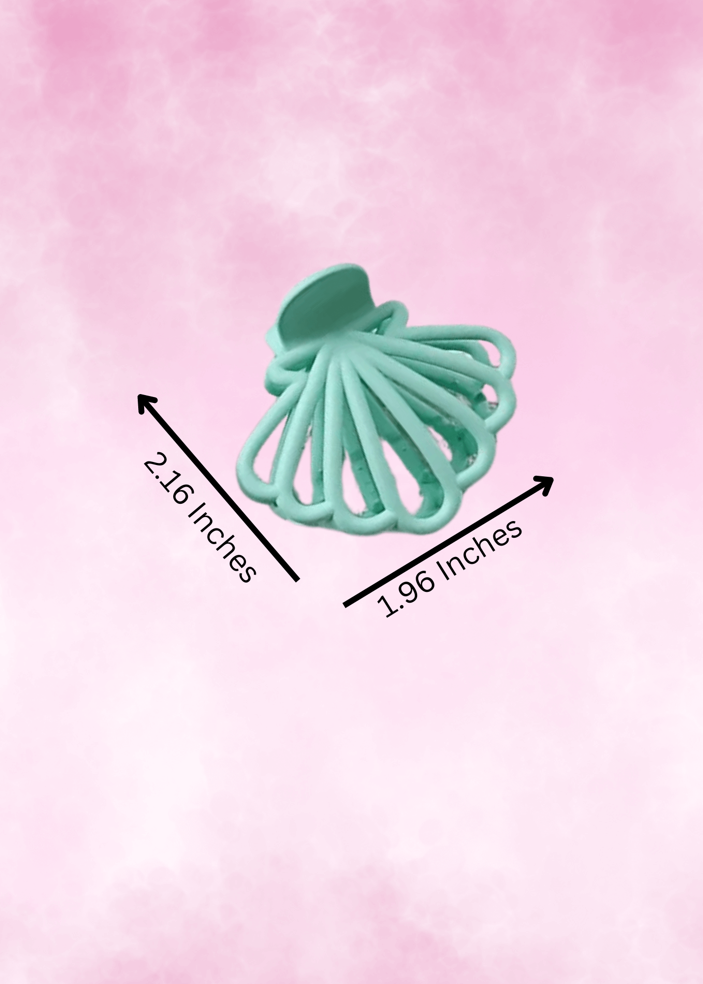Stylish Cute Caribbean Clam Hair Claw Clips Strong Hold featuring unique designs, perfect for adding a touch of flair to any hairstyle.