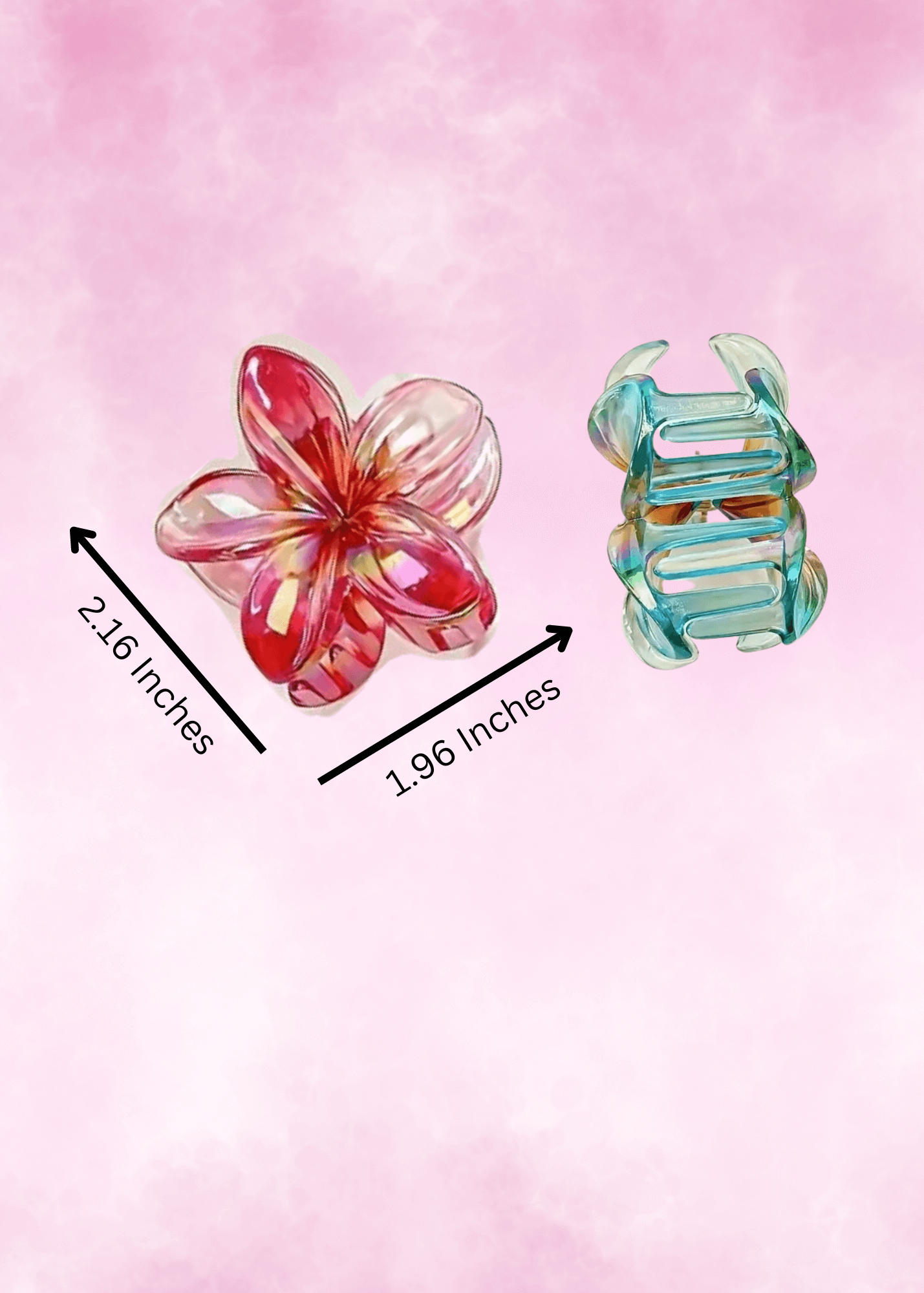Stylish Cute Caribbean Hair Claw Clips Strong Hold featuring unique designs, perfect for adding a touch of flair to any hairstyle.