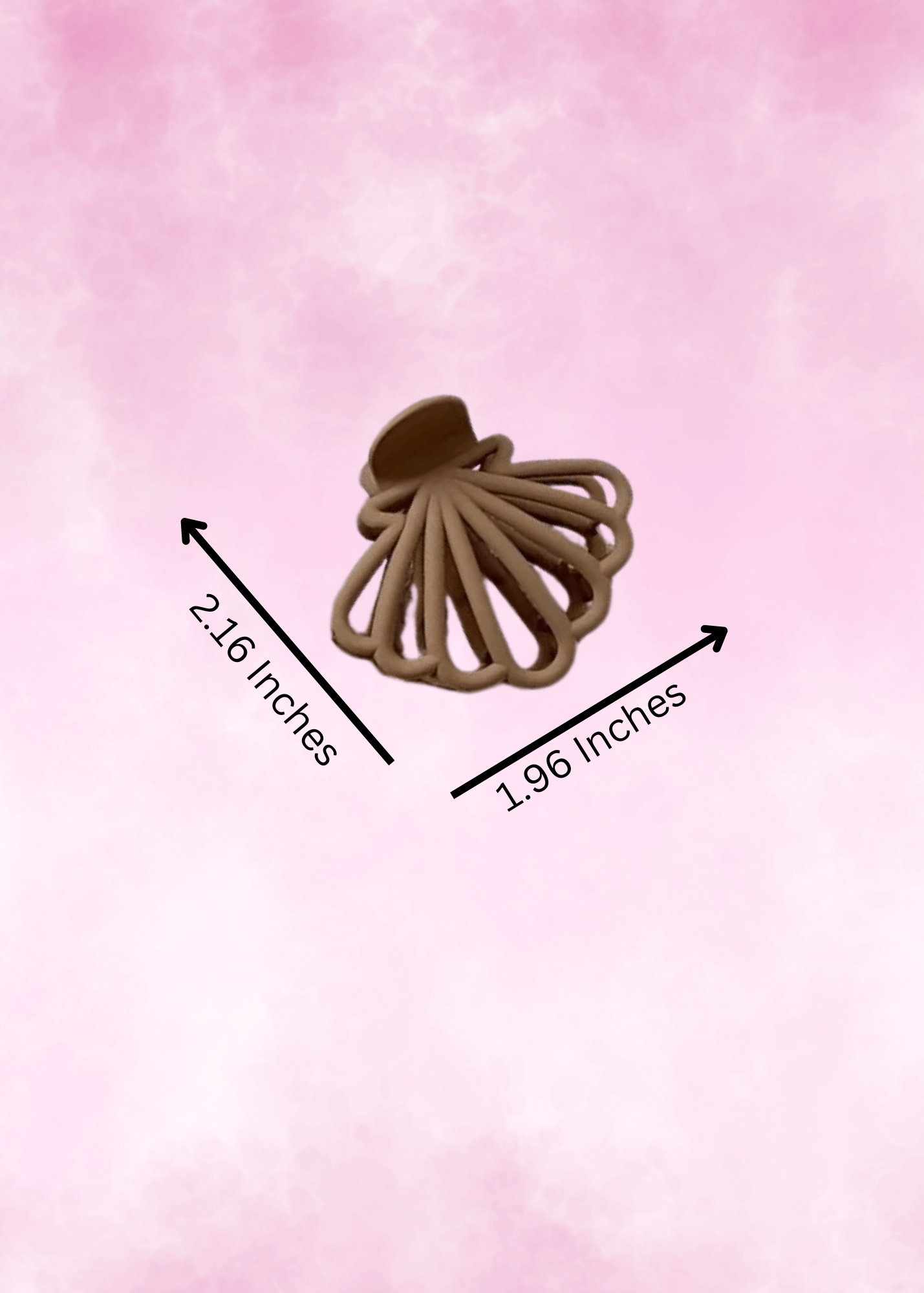 Stylish Cute Caribbean Clam Hair Claw Clips Strong Hold featuring unique designs, perfect for adding a touch of flair to any hairstyle.