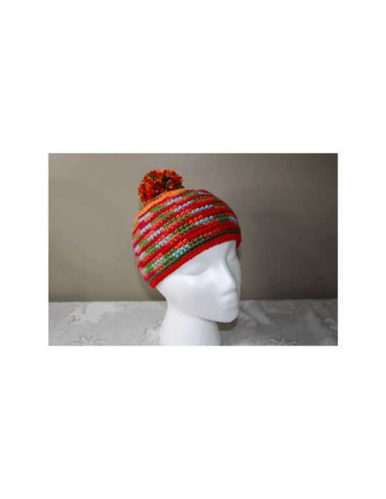 Colorful Crochet Hat For Boys (Kids)